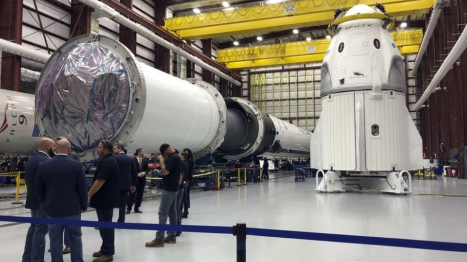 Dragon kapsle společnosti SpaceX